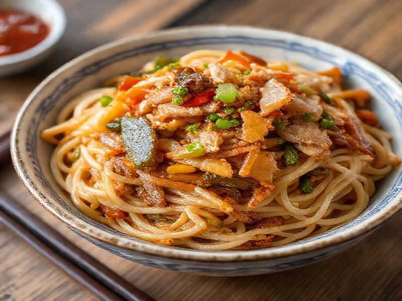 Pickled Vegetable and Shredded Pork Noodles: The Traditional Hunan Cuisine Dish and the Secret Recipe Revealed