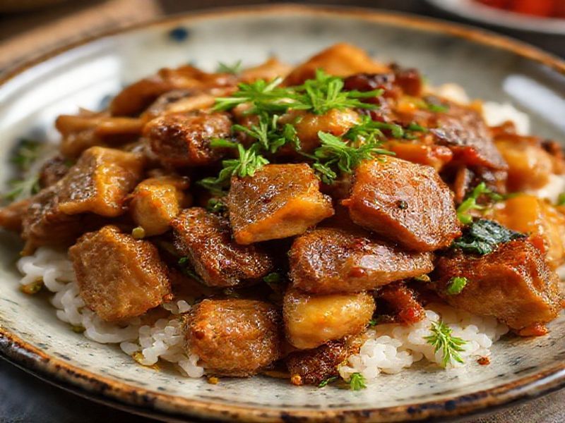 Artemisia annua Stir-fried with Cured Meat: The Authentic Jiangxi Cuisine Dish and the Secret Recipe Revealed