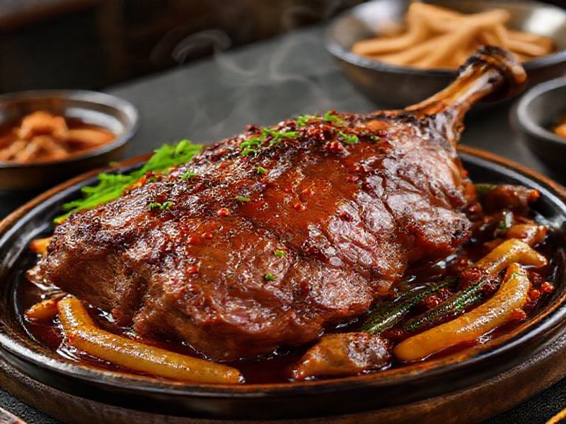 Roast Lamb Leg: The Spicy Mongolian Cuisine Dish and the Secret Recipe Revealed