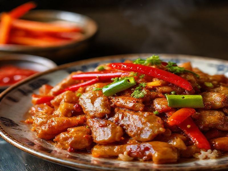 Stir-fried Pork with Chili Peppers: The Famous Hunan Cuisine Dish and the Secret Recipe Revealed