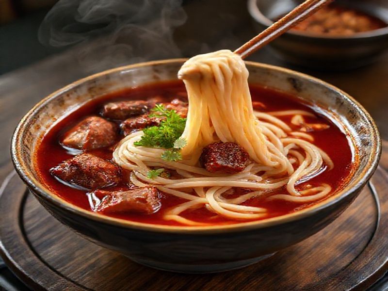 Lamb Blood Soup with Noodles: The Classic Shaanxi Cuisine Dish and the Secret Recipe Revealed