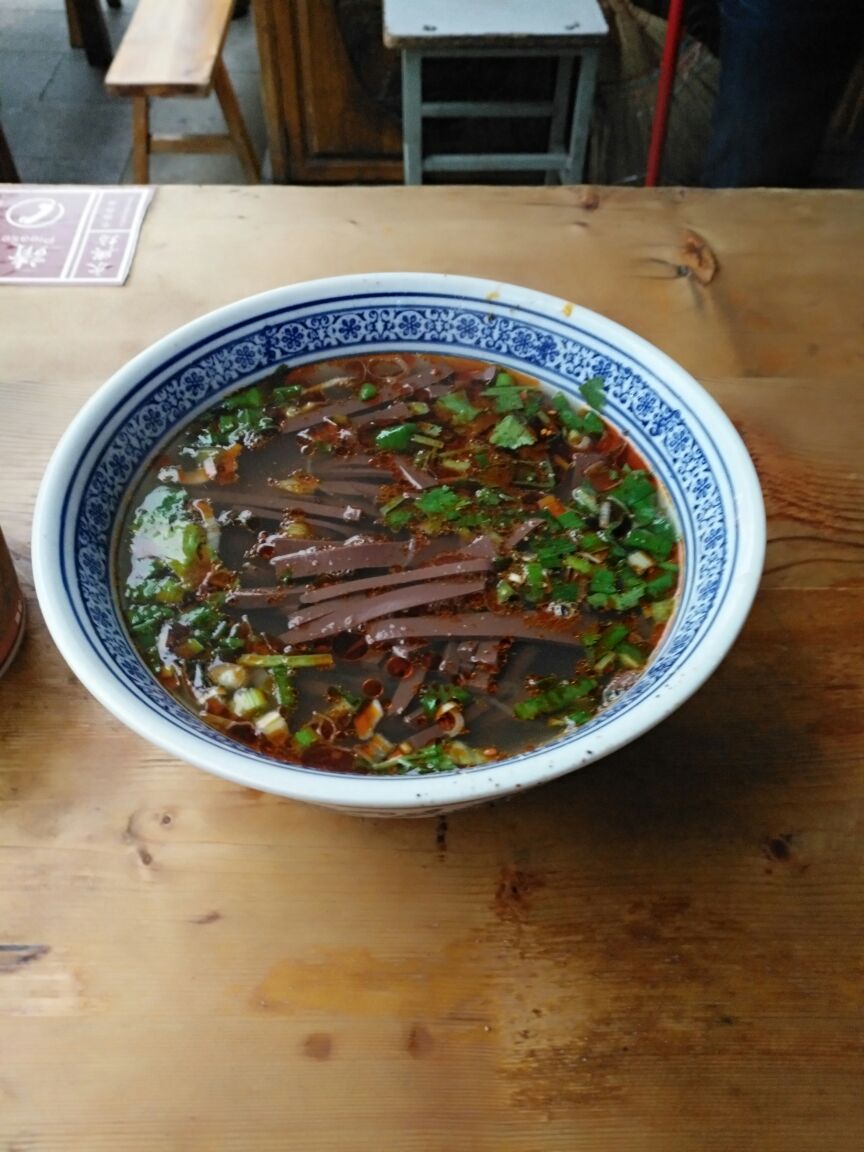 Lamb Blood Vermicelli Soup